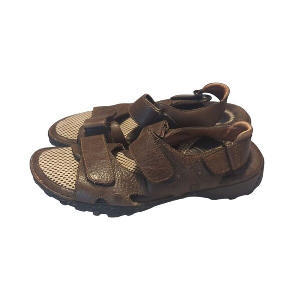 Born Mens Brown Sandals Size 12 - Picture 1 of 16